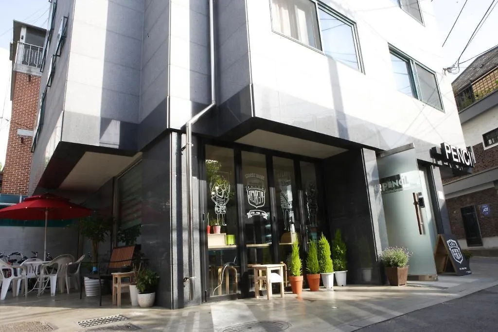 ** Guest house Hongdae Pencil Guesthouse Seoul South Korea