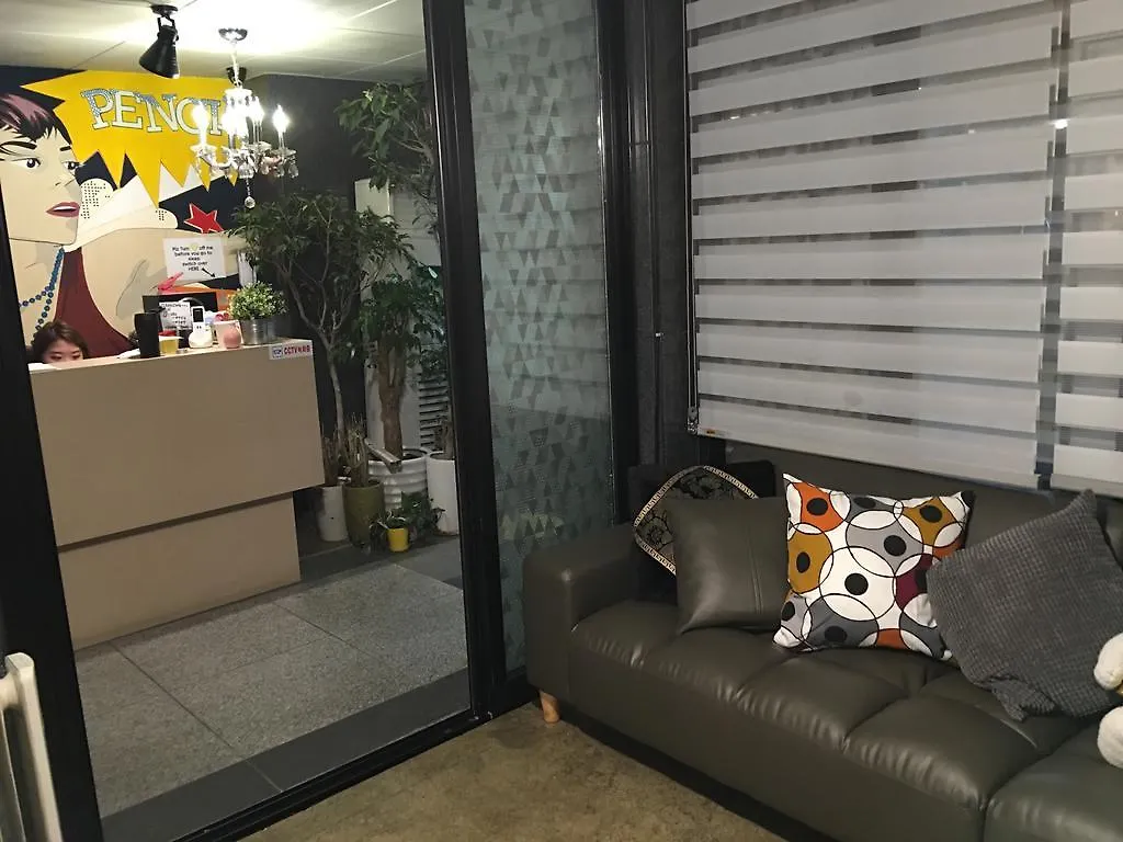 ** Gæstehus Hongdae Pencil Guesthouse Seoul Sydkorea